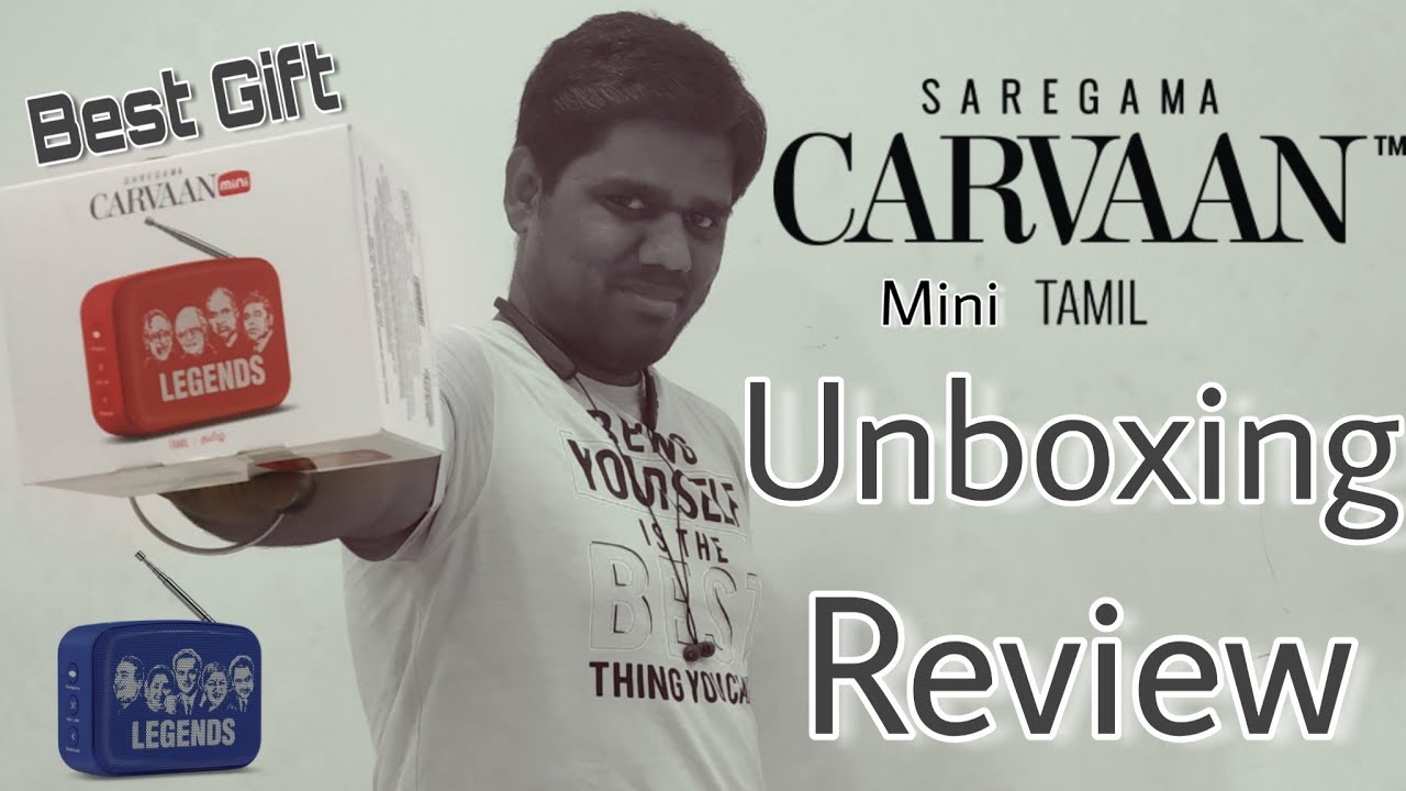 Saregama Carvaan Mini Unboxing And Review Tamil|350 Old Memory Songs in BT Speakers Best Gift Your