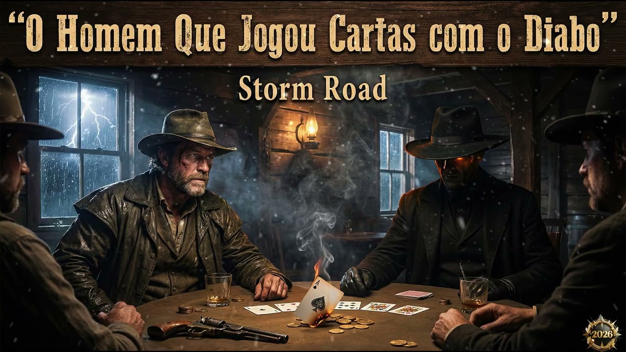 O Homem Que Jogou Cartas com o Diabo | Lenda Sombria do Velho Oeste – Dark Country Storm Road