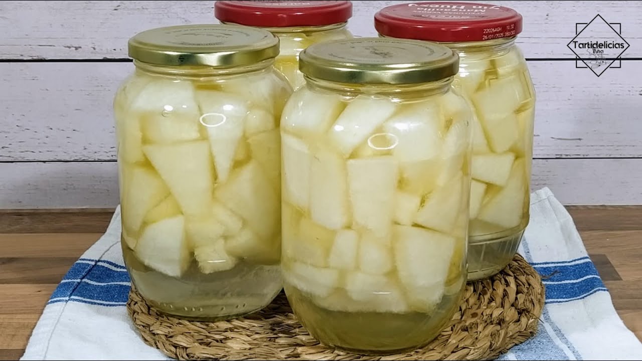 2 Formas de CONSERVAR MELÓN Para Todo el Año