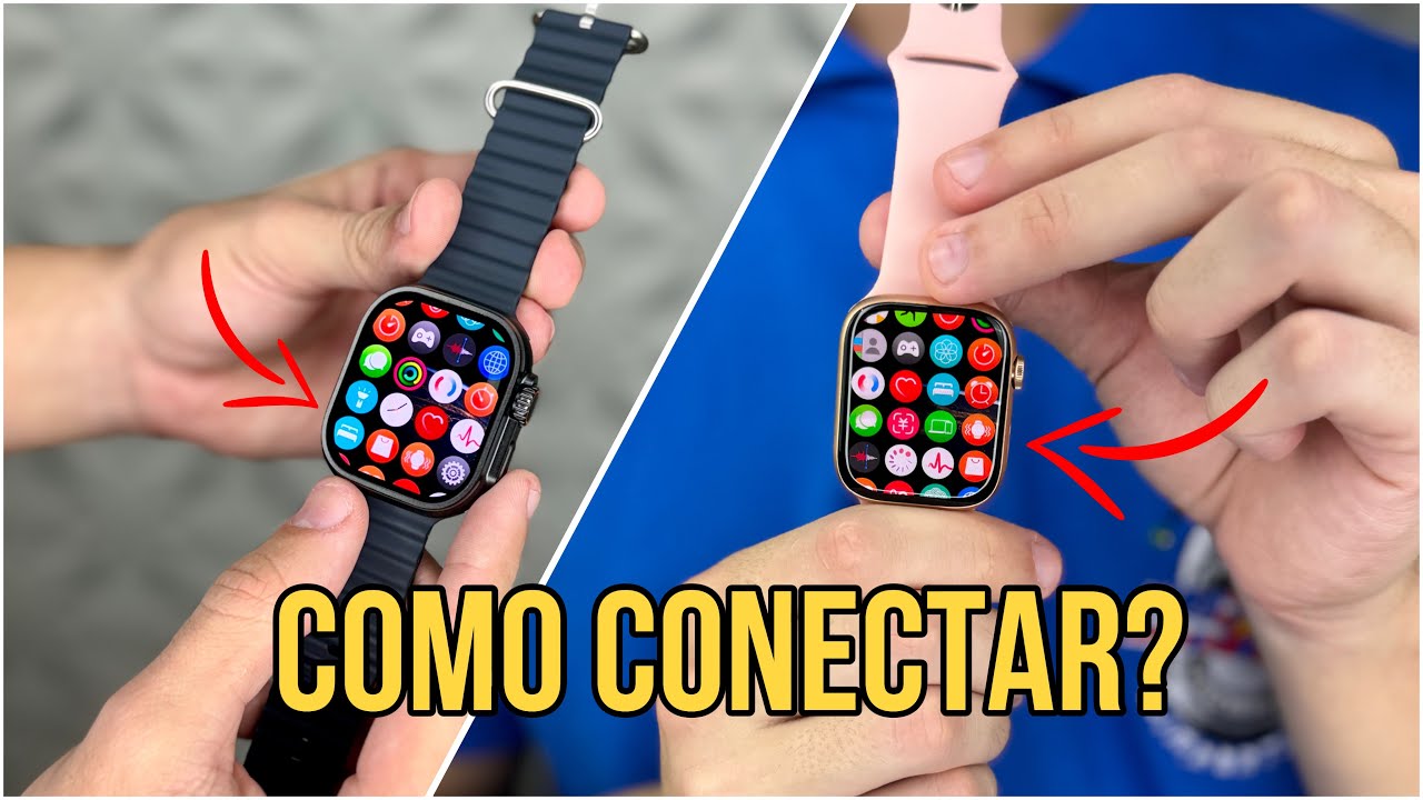 Como sincronizar seu Smartwatch série 9 CORRETAMENTE (Android e iOS)