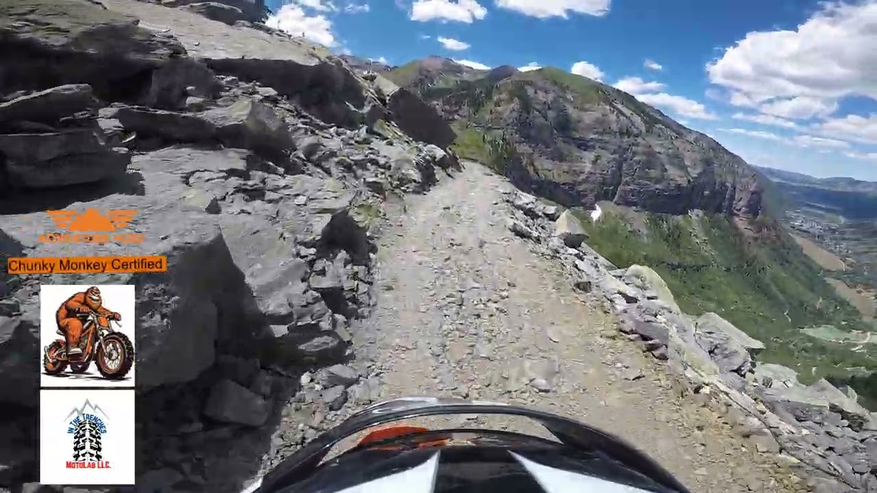 Black Bear First Switchback to the Second Switchback.