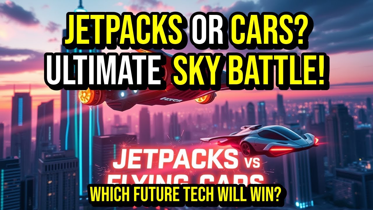 JETPACKS vs. FLYING CARS: Which FUTURISTIC Tech Will DOMINATE? | Future Tech Explained