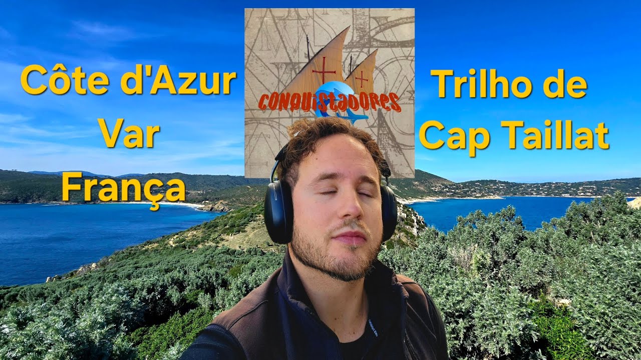 Portugueses emigrados em França, mostram o trilho de Cap Taillat,Côte d'Azur, @ConquistadoresFV