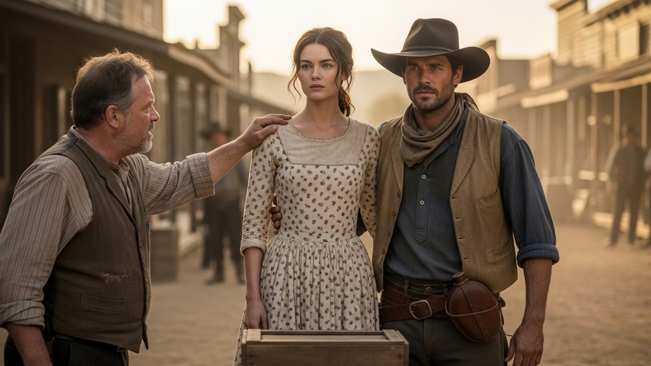 Her Cruel Uncle Tried To Sell Her To Highest Bid, A Cowboy Stepped In And Said 