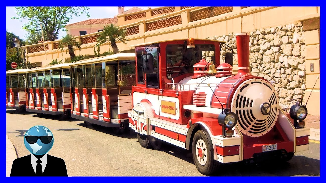 VISIT MONACO - The Most Spectacular Petit Train Tour Through the City 🇲🇨