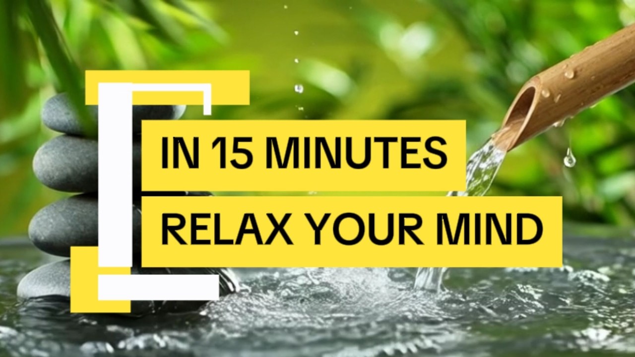 Fall asleep fast with relaxing water sounds 💧