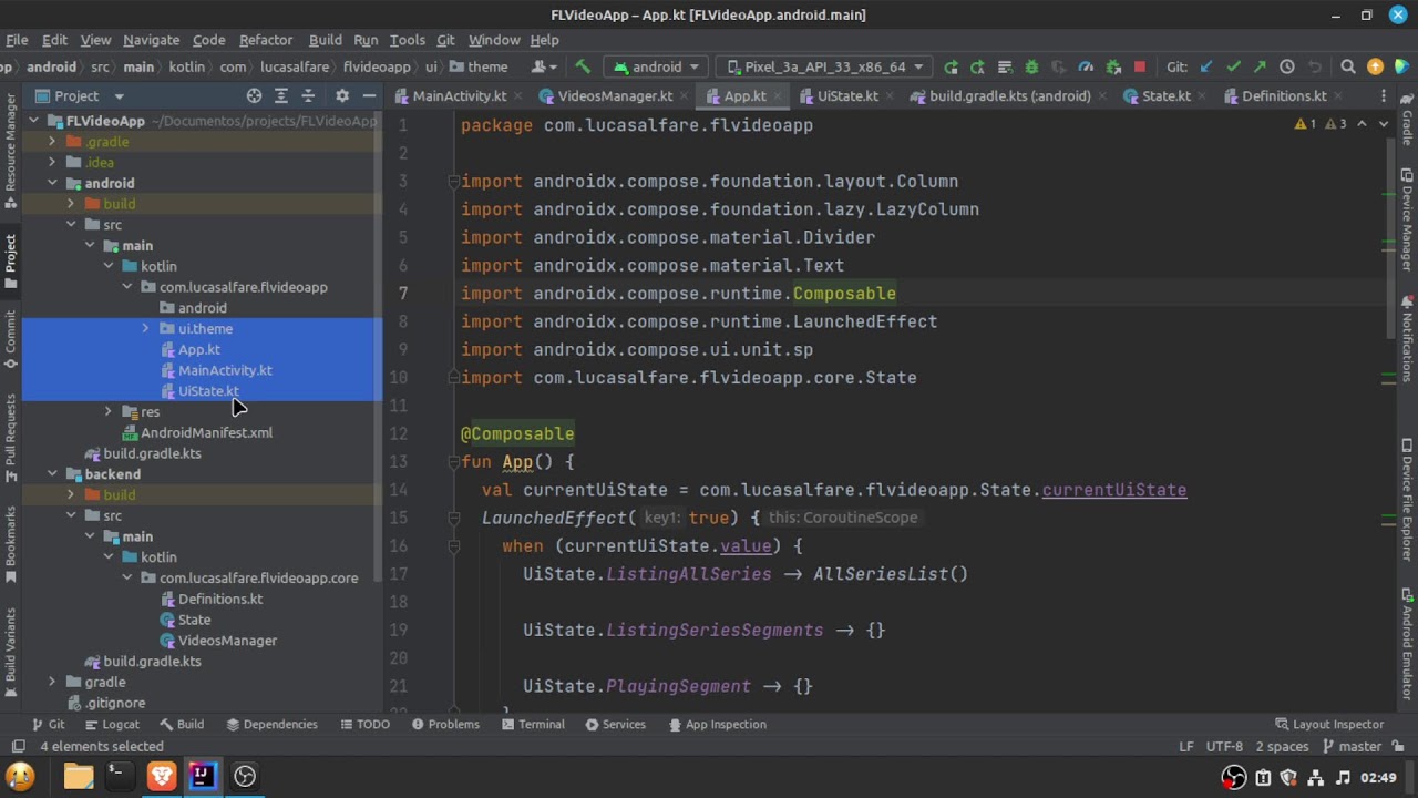 Programando app de vídeos Android | Parte 3