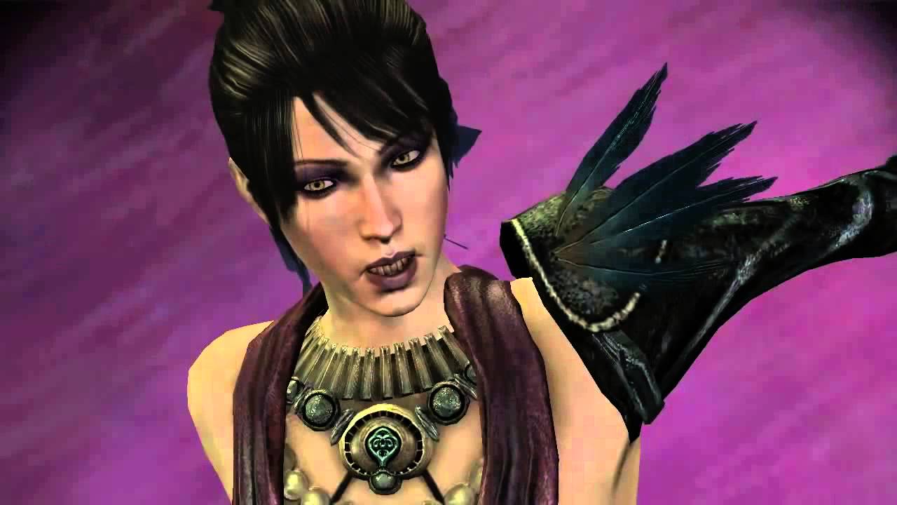 Dragon Age Origins: Witch Hunt Ending Attacking Morrigan (Dalish Elf Romance)