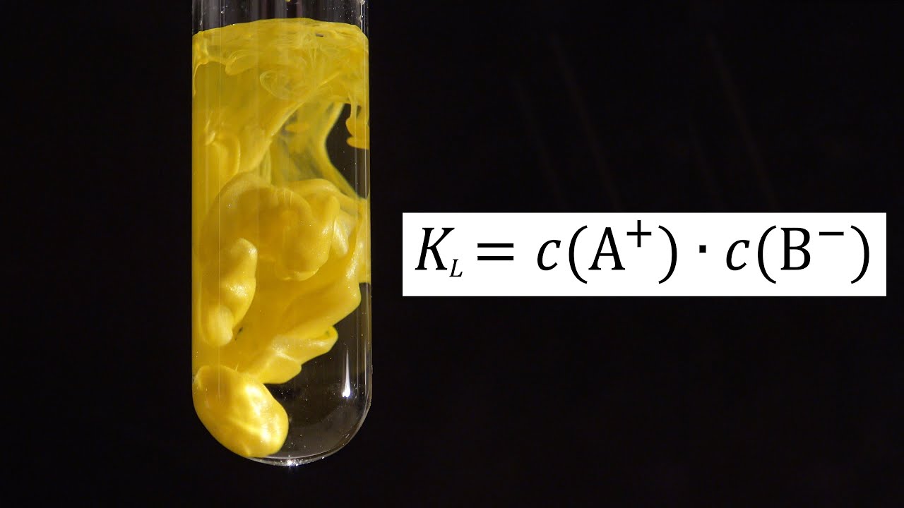 The solubility product