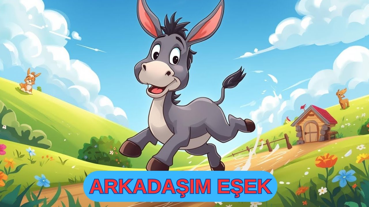 ARKADAŞIM EŞŞEK-BARIŞ MANÇO- EĞİTİCİ ÇOCUK VİDEOLARI #akılküpütv