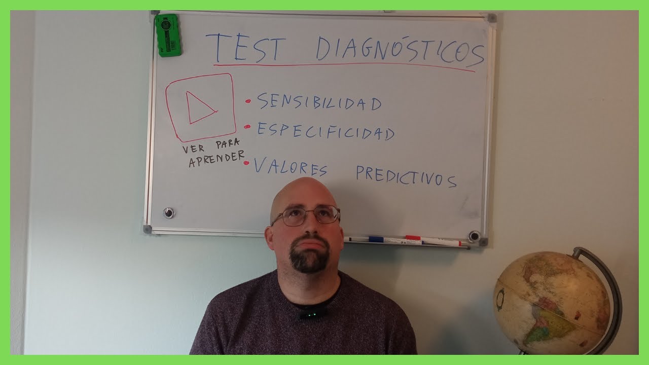 Test diagnósticos: sensibilidad, especificidad y valores predictivos.