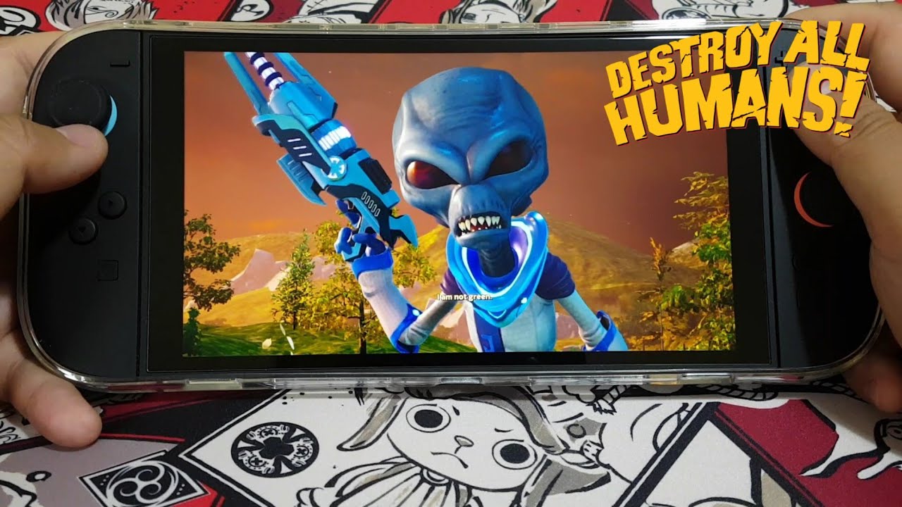 Destroy All Humans! Gameplay on Nintendo Switch 2