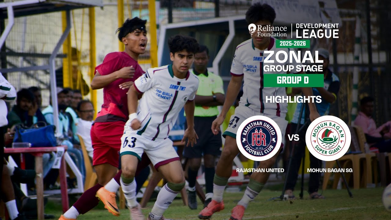 Rajasthan United FC 1-3 Mohun Bagan SG | Highlights | RFDL Zonal Group Stage (Group D)