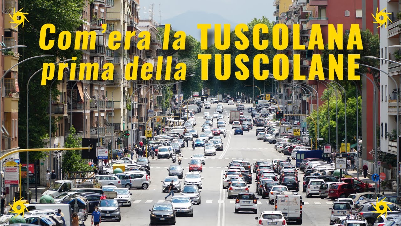 La Tuscolana quando non c'era la TuscoLane