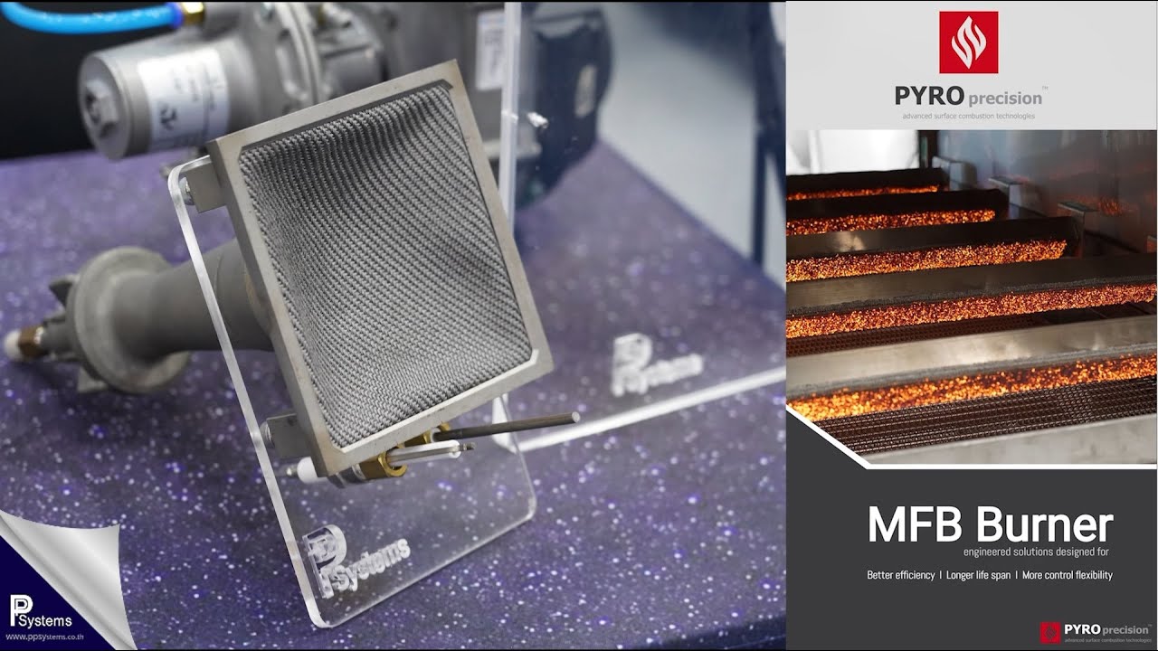 PYROPRECISION 「MFB150」METAL FIBER GAS BURNER l PP SYSTEMS x AUTOMATION EXPO 2024