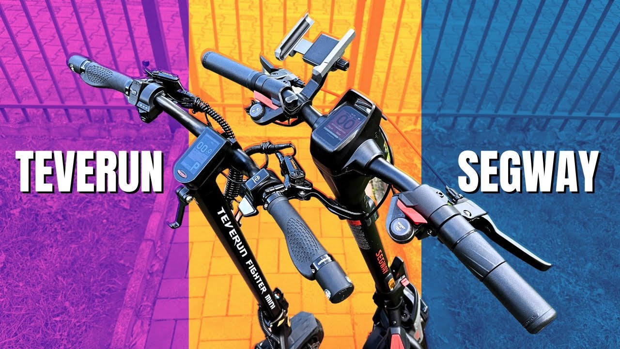 SEGWAY NINEBOT GT3D vs. TEVERUN 🤑 Kampf der Premium E-Scooter! 🤑 