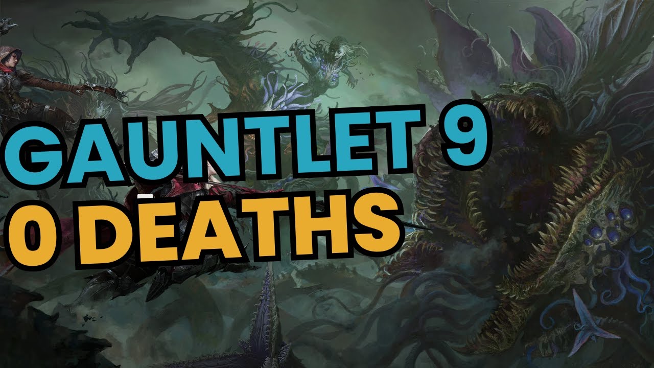 Diablo Immortal &ndash; Gauntlet 9 Run | Unkillable Support Monk + 2nd Ancient Helm Drop