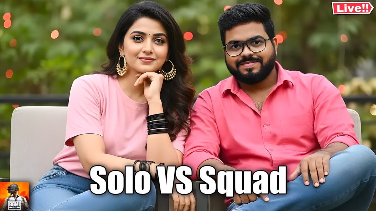 Solo Vs Squads🔥 BGMI 4.2 Update Live #shorts #shortsfeed #shortslive #bgmi