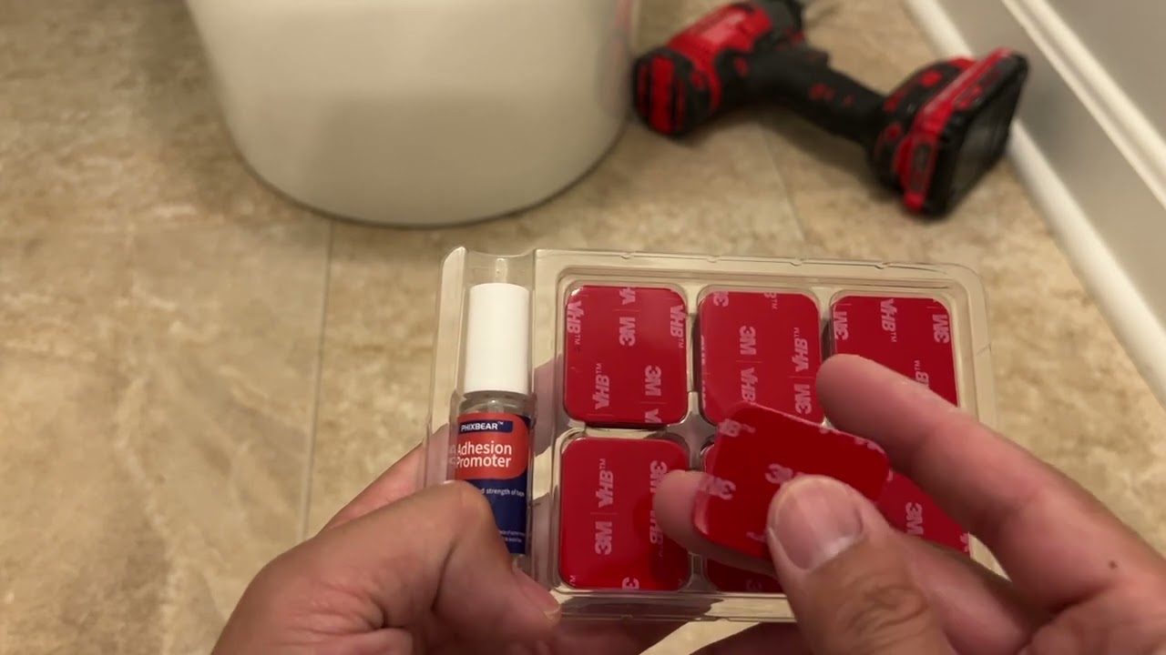 These Heavy-Duty Double-Sided Pads Really Stick! 3M VHB Adhesive Test #ad
