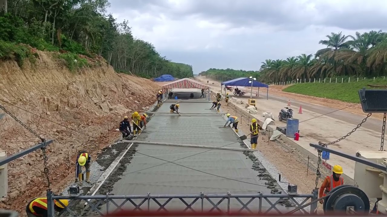Rigid pavement  merek alat #wirgent #jalantoll #betjam2a #hki @pejuangrupiahproyek