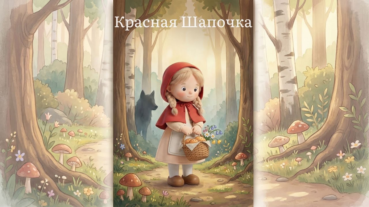 Красная Шапочка 🌲🧺 | Сказка для детей