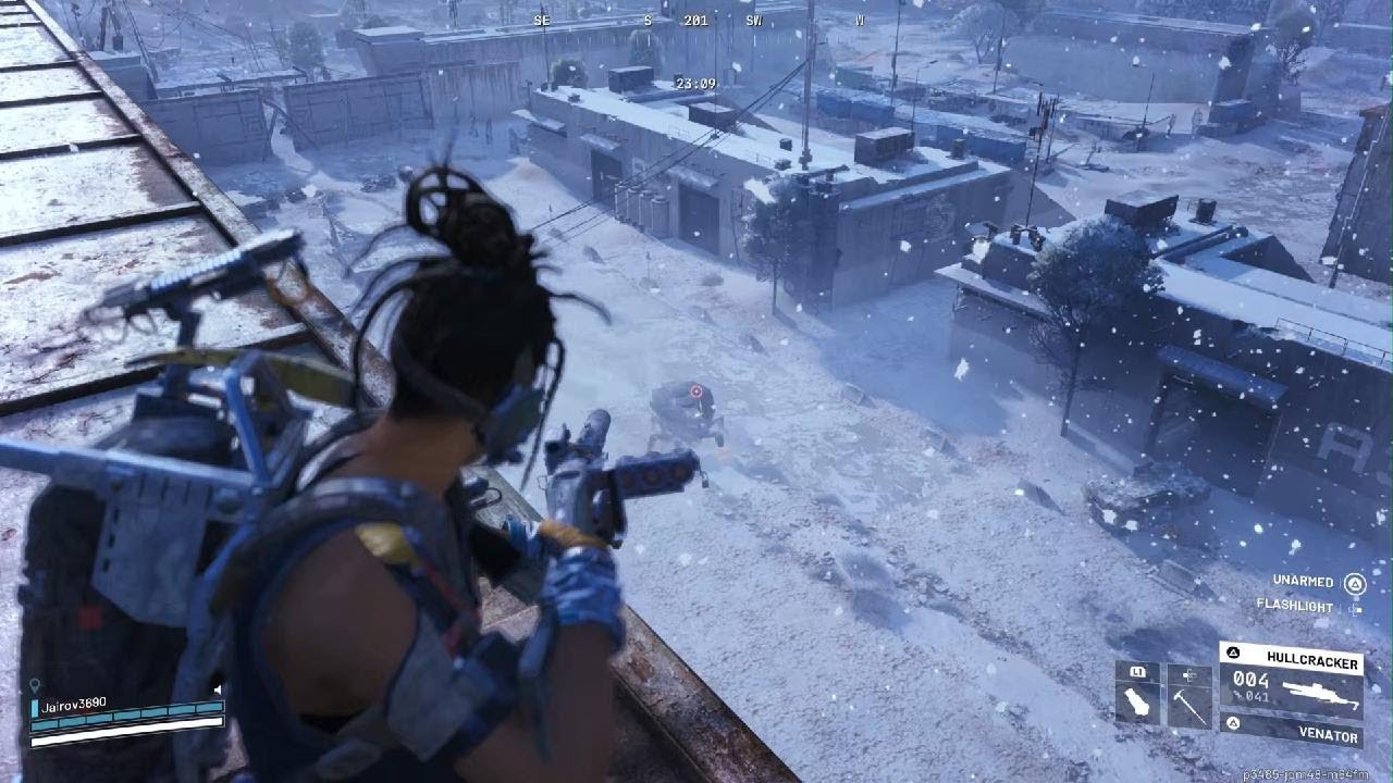 Crazy survival snow map