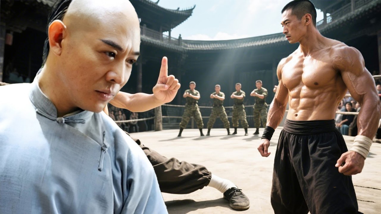 【 Kung Fu Movie】日本最强武士设擂比武心狠手辣，怎料遇上太极高手将他打残！#李連傑 #太极拳 #动作片 #kungfu #電影 #中国功夫 #甄子丹 #李连杰 #中國電視劇