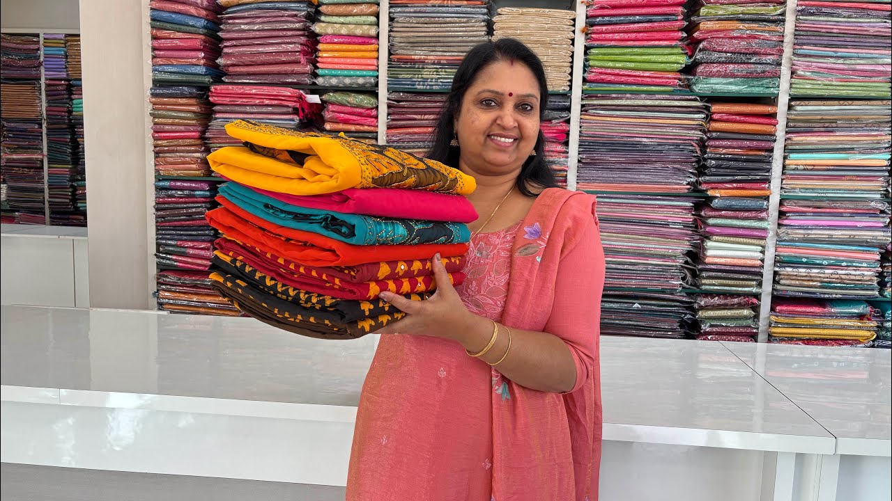 ഈ ചൂടിന് പറ്റിയ Mul cotton Batic print Churidar Materials