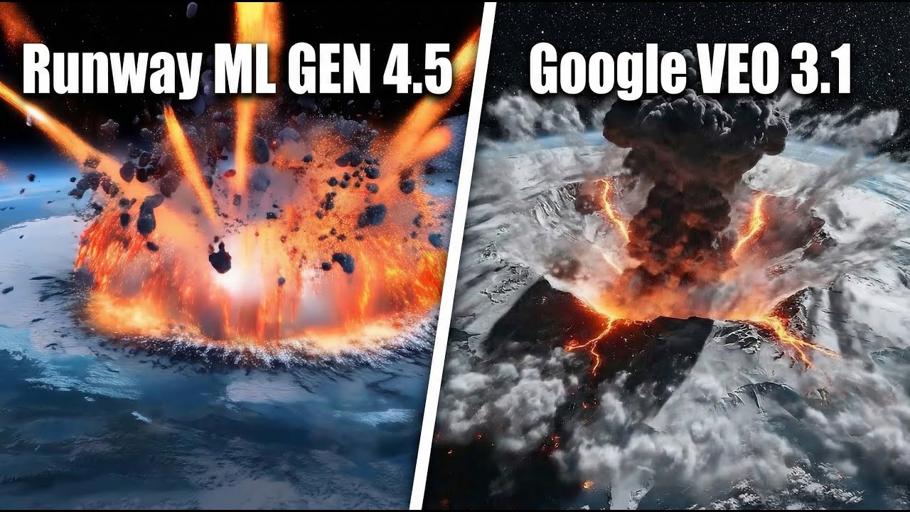 VEO3.1 and  Runway ML GEN 4.5