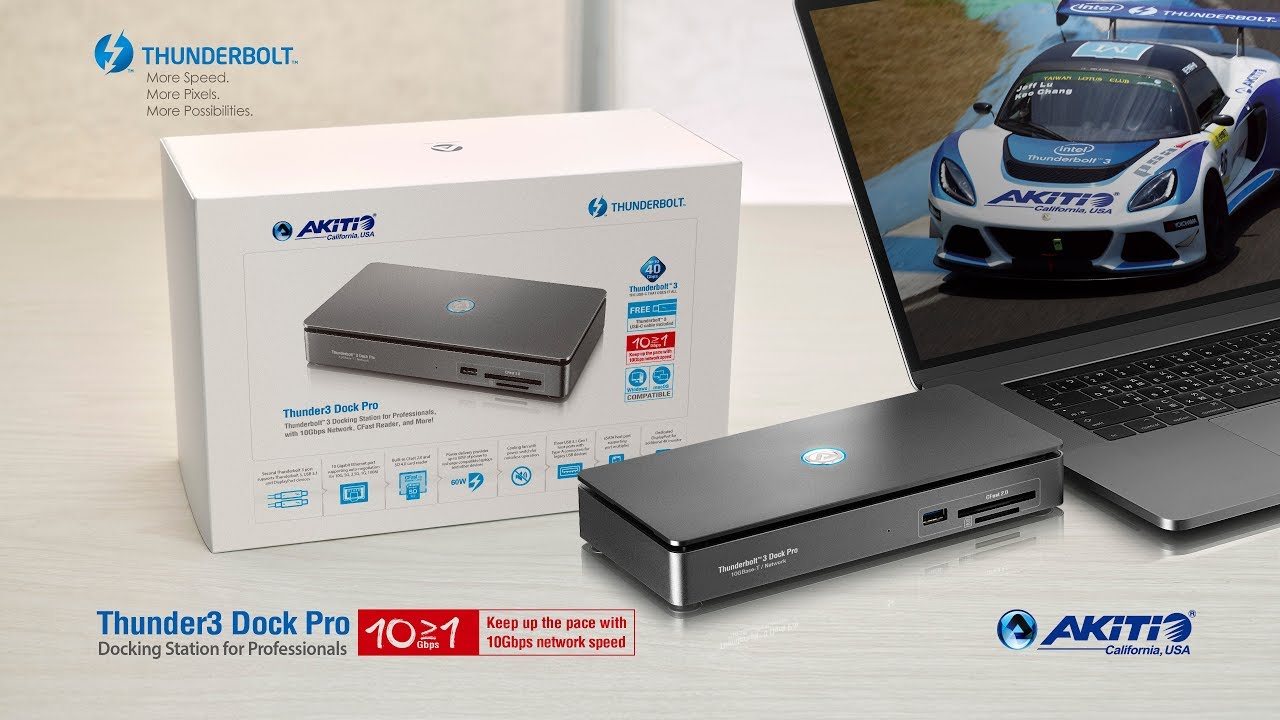 雷霆3 Dock Pro (AKiTiO Thunder3 Dock Pro)
