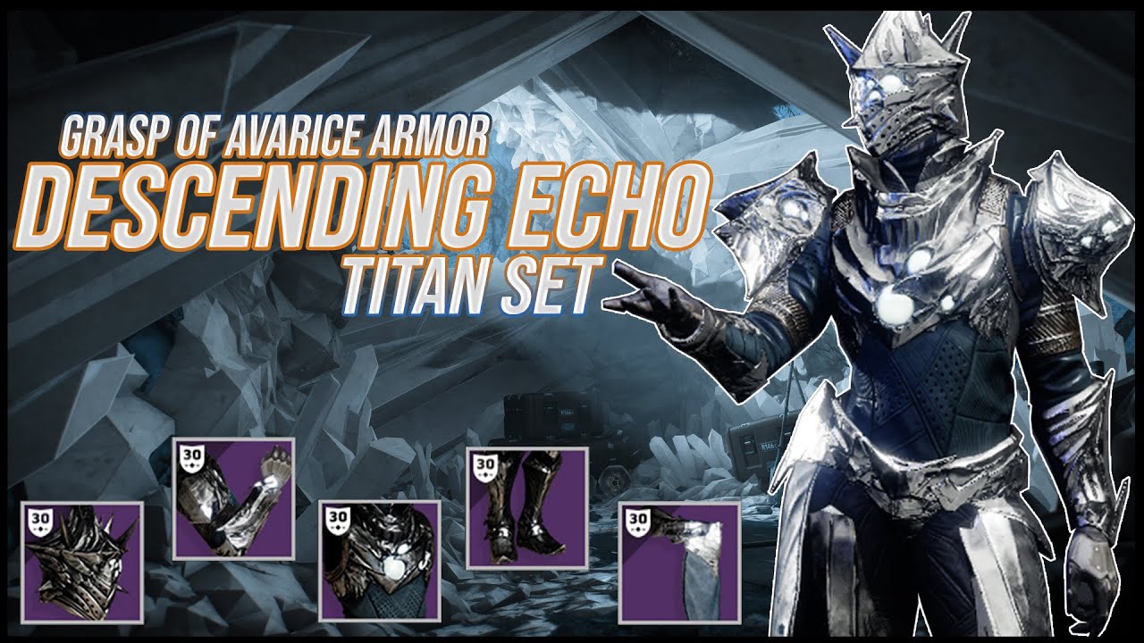 Destiny 2: Grasp of Avarice Armor Review | Titan set | Season of the Lost