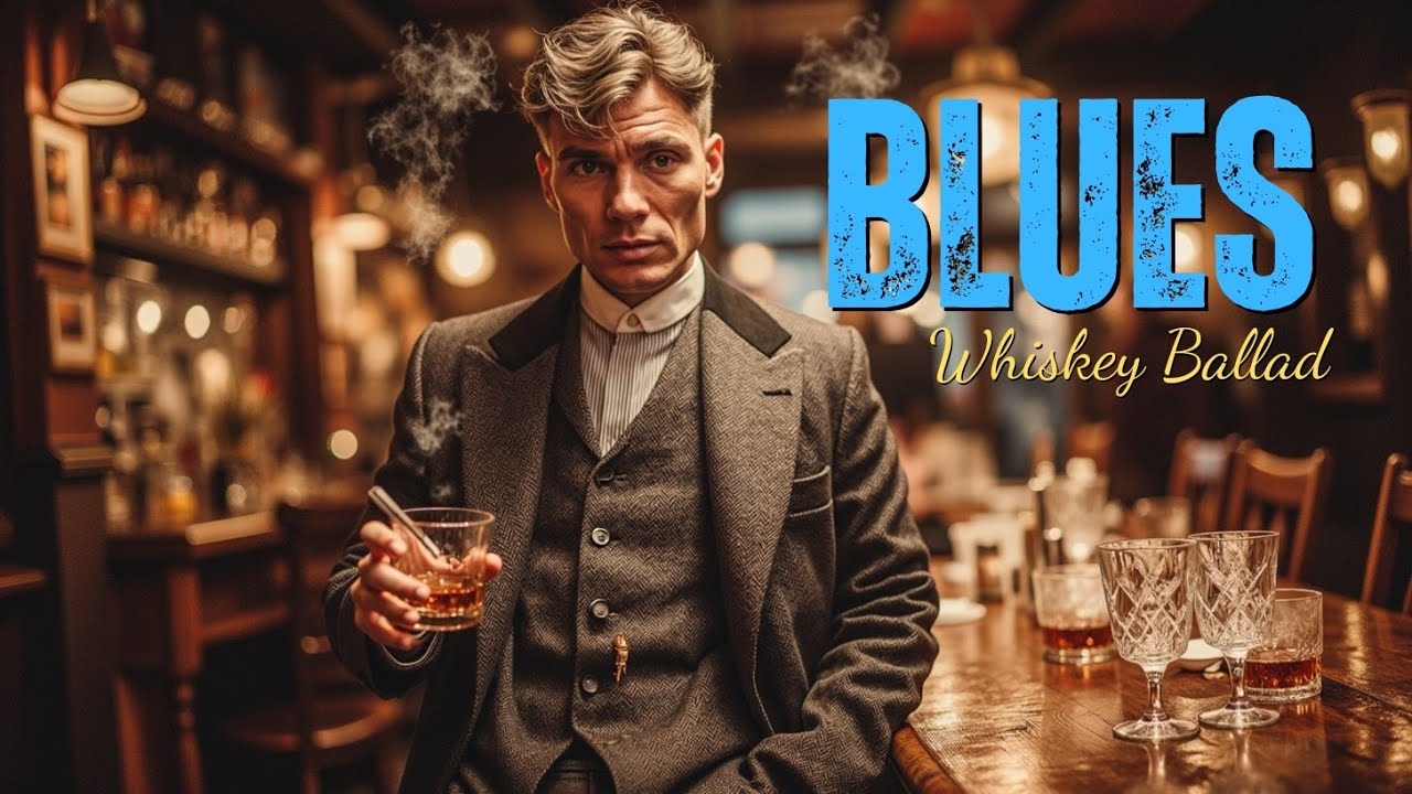 Wkrocz do relaksującego baru z nastrojową muzyką bluesową w stylu vintage dla czystego odprężenia 🎵