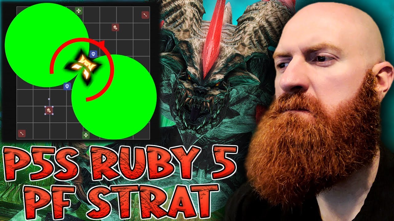 Best P5S Ruby Glow 5 PF Strat (USE THIS) | Xeno Rants About Bad P5S Strats in PF FFXIV