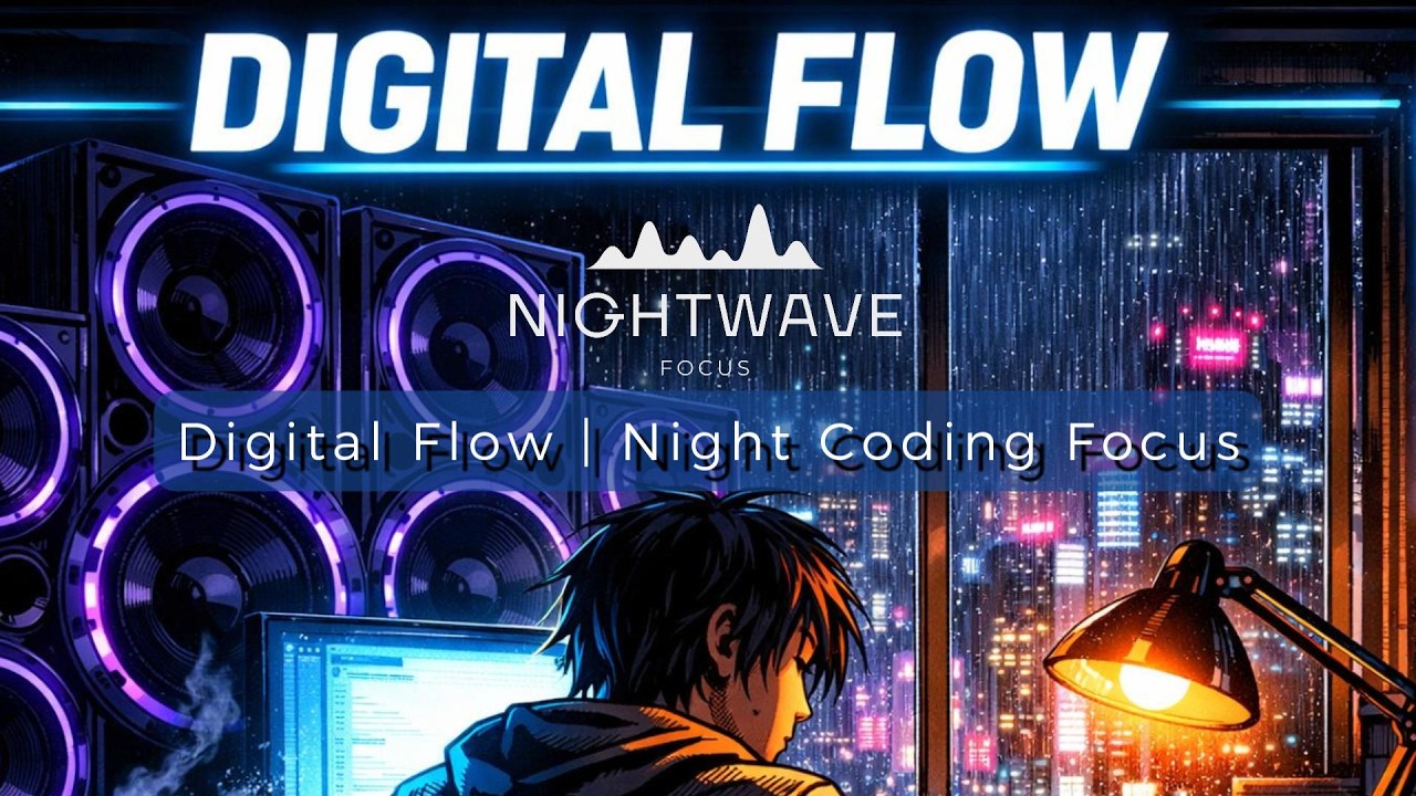 Digital Flow – 1 Hour Deep Tech Breaks & Chillstep | Coding & Focus Music