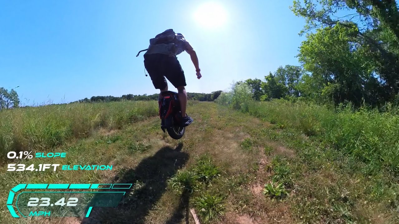 Kingsong s22 pro Insta360 gps remote test