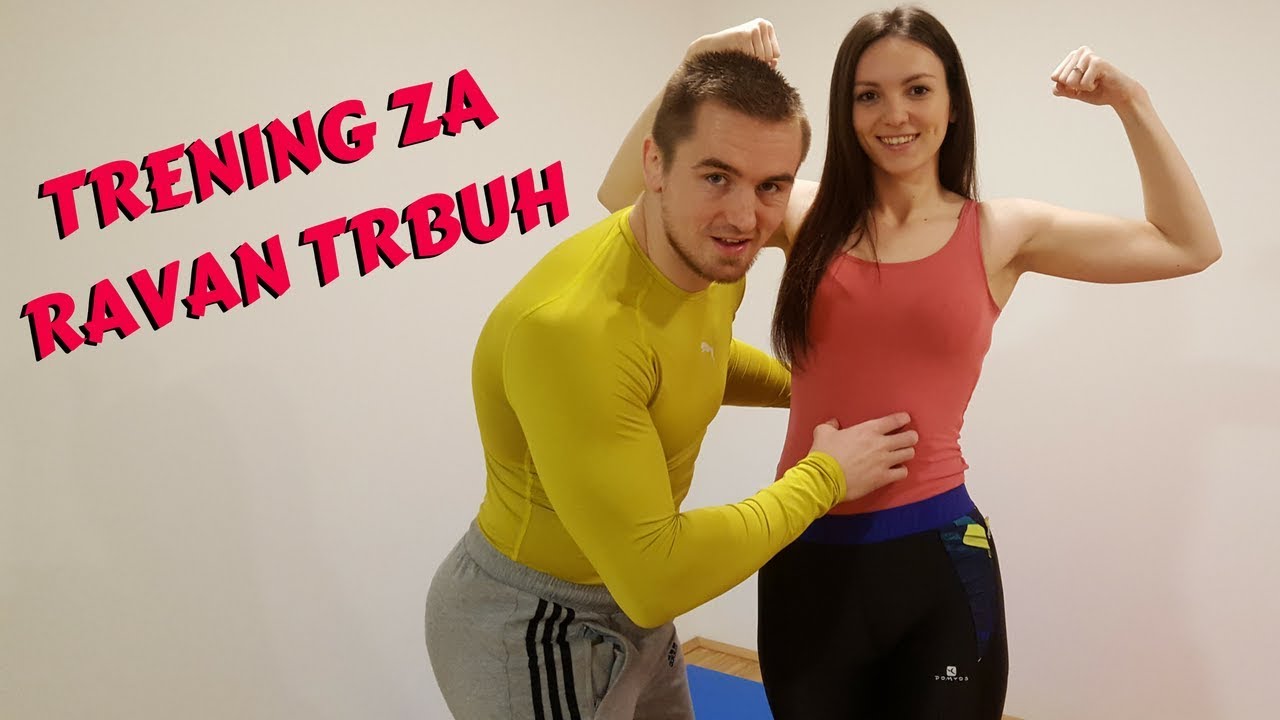 TRENING ZA RAVAN TRBUH KOD KUCE | TRBUSNI MISICI