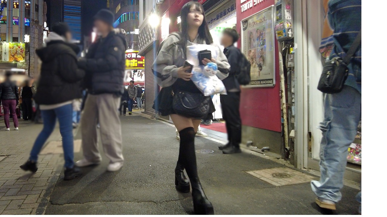 [Wednesday night walk - 4K] Shinjuku kabukicho - Ōkubo Park (November 16, 2025)