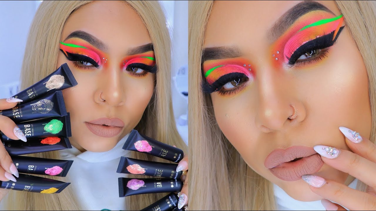 PROBANDO SOMBRAS EN CREMA = MÁS MAQUILLAJE