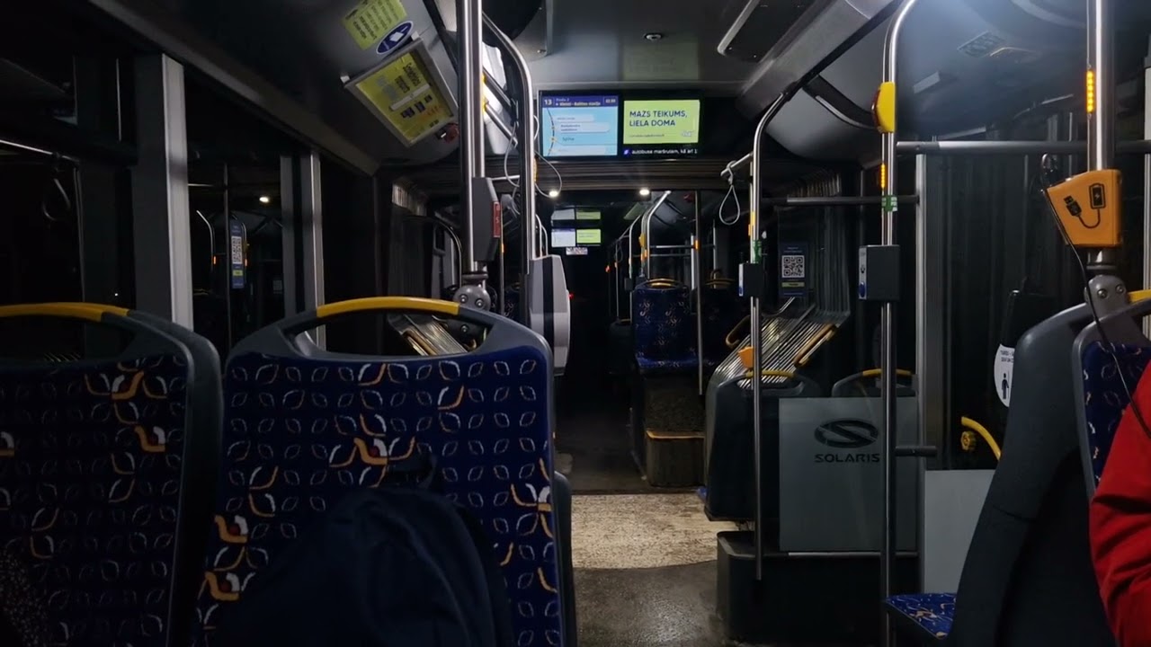 [RS] Ride with Solaris Urbino 18IV #78496 on route 13. (Preču 2 - Kleisti - Babītes stacija)