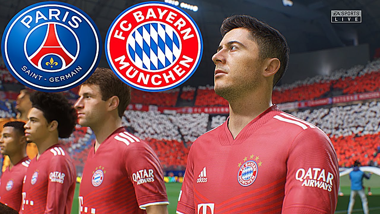 PSG vs BAYERN FC | FIFA 22 PS5 Realistic Gameplay & Graphics MOD Ultimate Difficulty Career