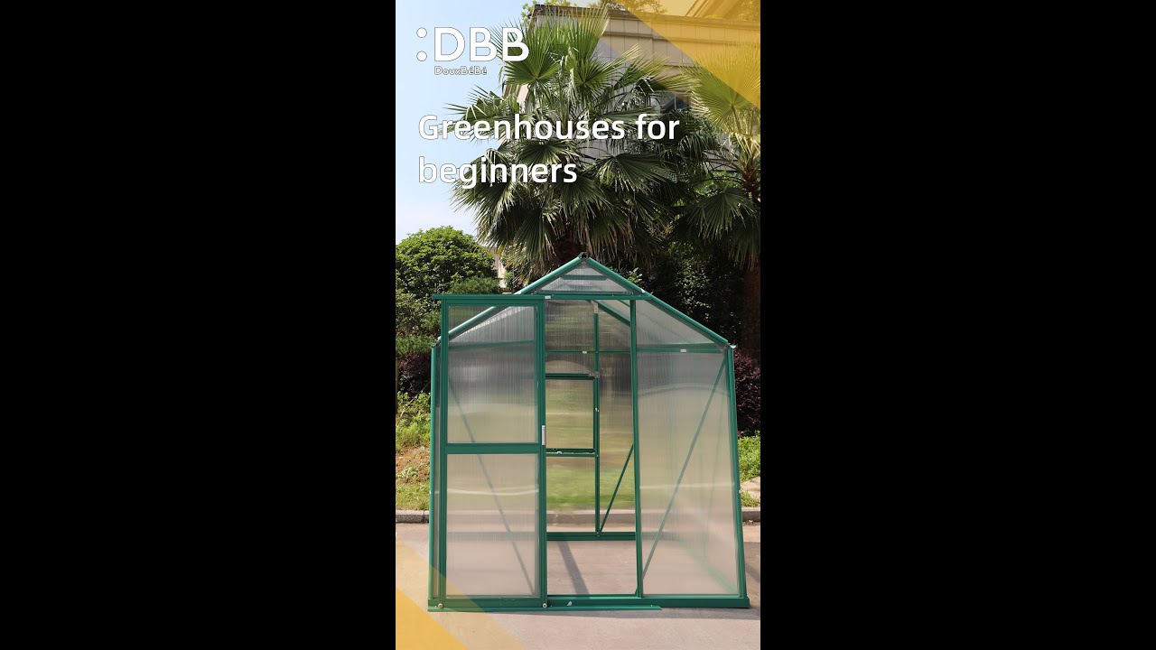 DiBiBi L1 series greenhouse assembly video（6*4ft）