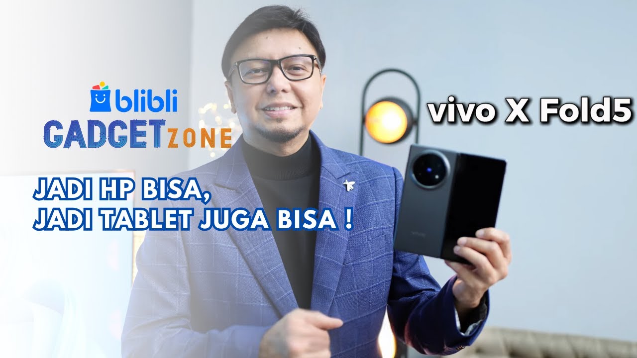 HP Mewah Bikin Produktif, Review Vivo X Fold 5 di Blibli GadgetZone with Dhiarcom #NoBlablaDiBlibli