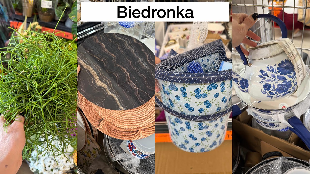 BIEDRONKA KUCHNIA ŁAZIENKA KWIATY ZOBACZ TE GARNKI I CZAJNIKI i TE ŚCIERECZKI NOWA GAZETKA