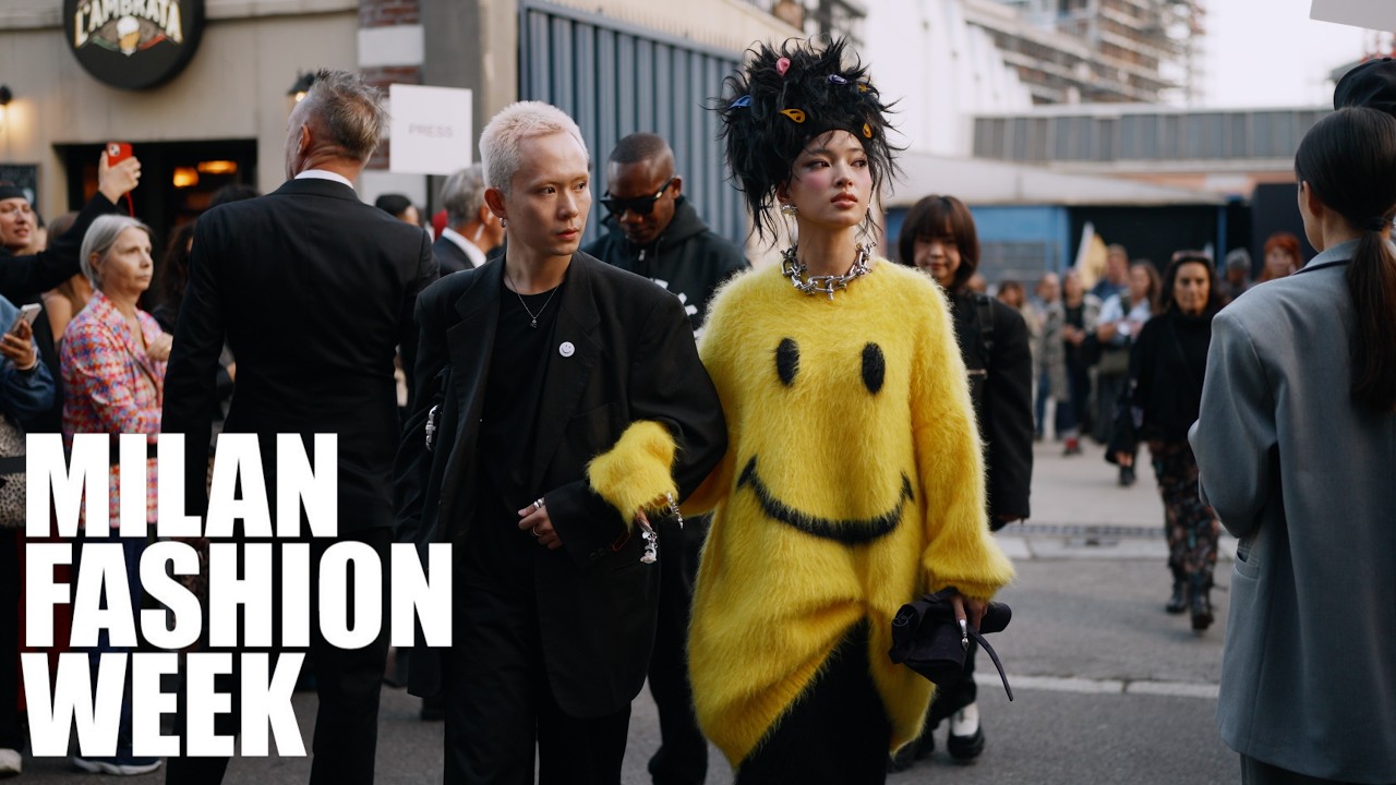 MOSCHINO l StreetStyle l Milan Fashion Week