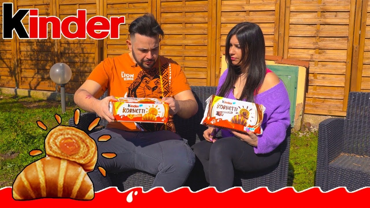 i NUOVI KINDER Cornetti Albicocca E Pesca ... PROVIAMOLI