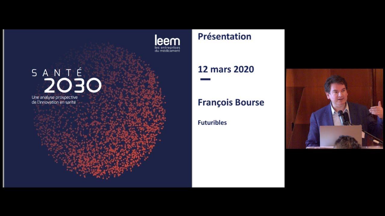 Exemple de l'Analyse prospective santé 2030, François Bourse, Directeur études, Futuribles, 2/2