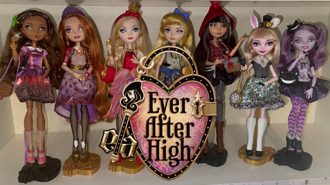 Коллекция кукол Эвер Афтер Хай/Ever After High doll collection.Обзор