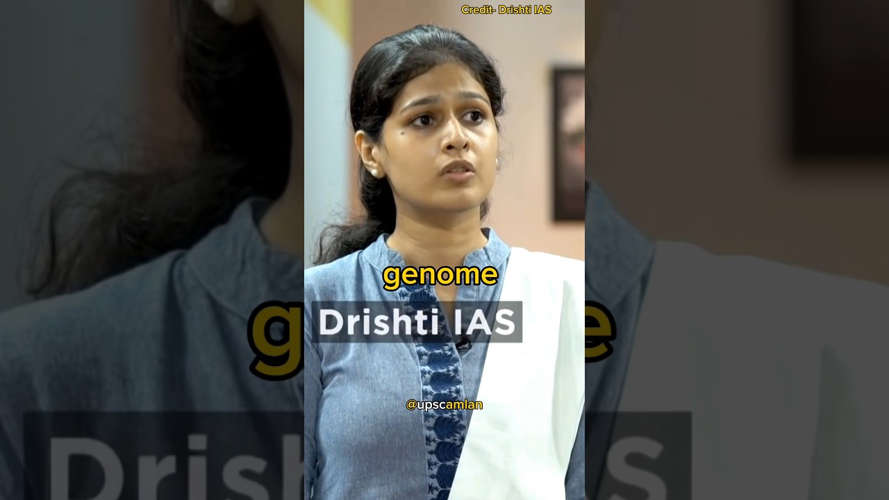What is genome sequencing 🔥|UPSC Interview..#shorts