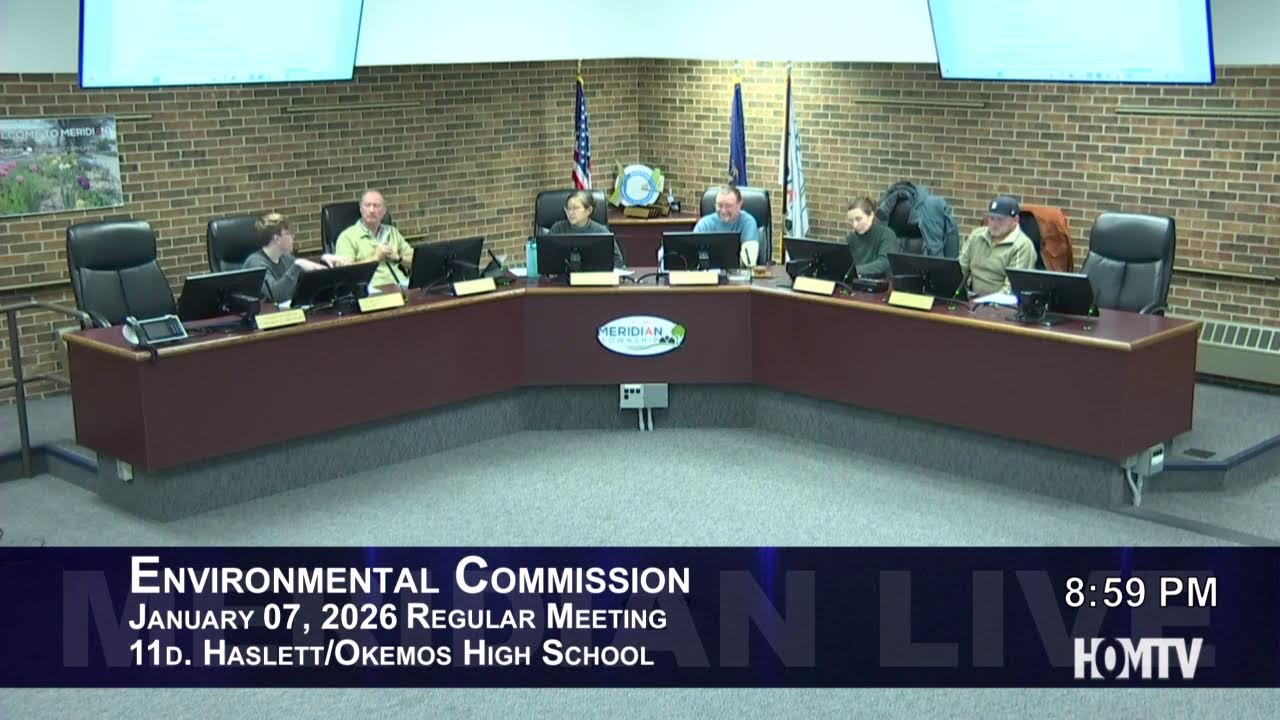 Meridian Township Environmental Commission Meeting - January 7, 2026