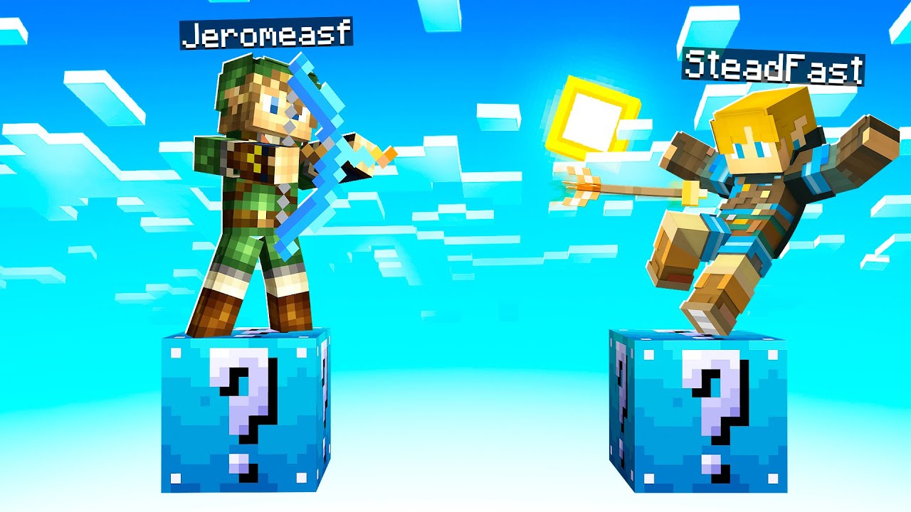 Zelda Lucky Blocks In Minecraft Skywars